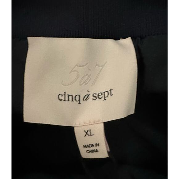 Cinq a Sept - Gorgeous SEQUIN GILES PANT -XL - NWT - Navy - Picture 5 of 10